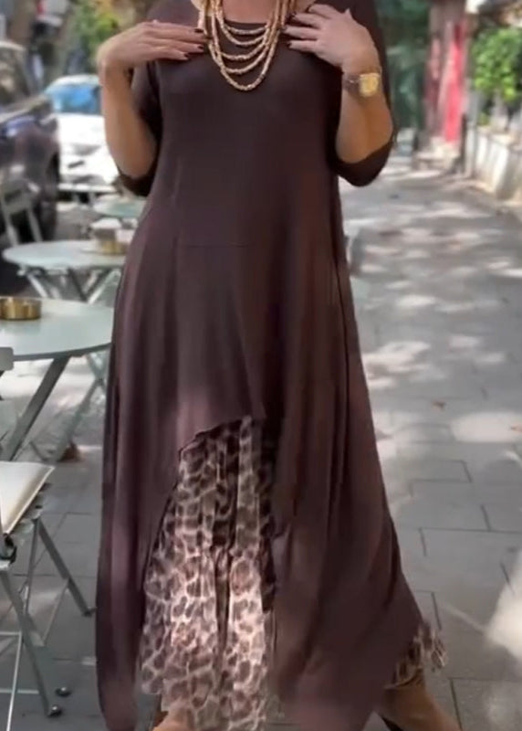 ELENA | LAYERED MAXI DRESS